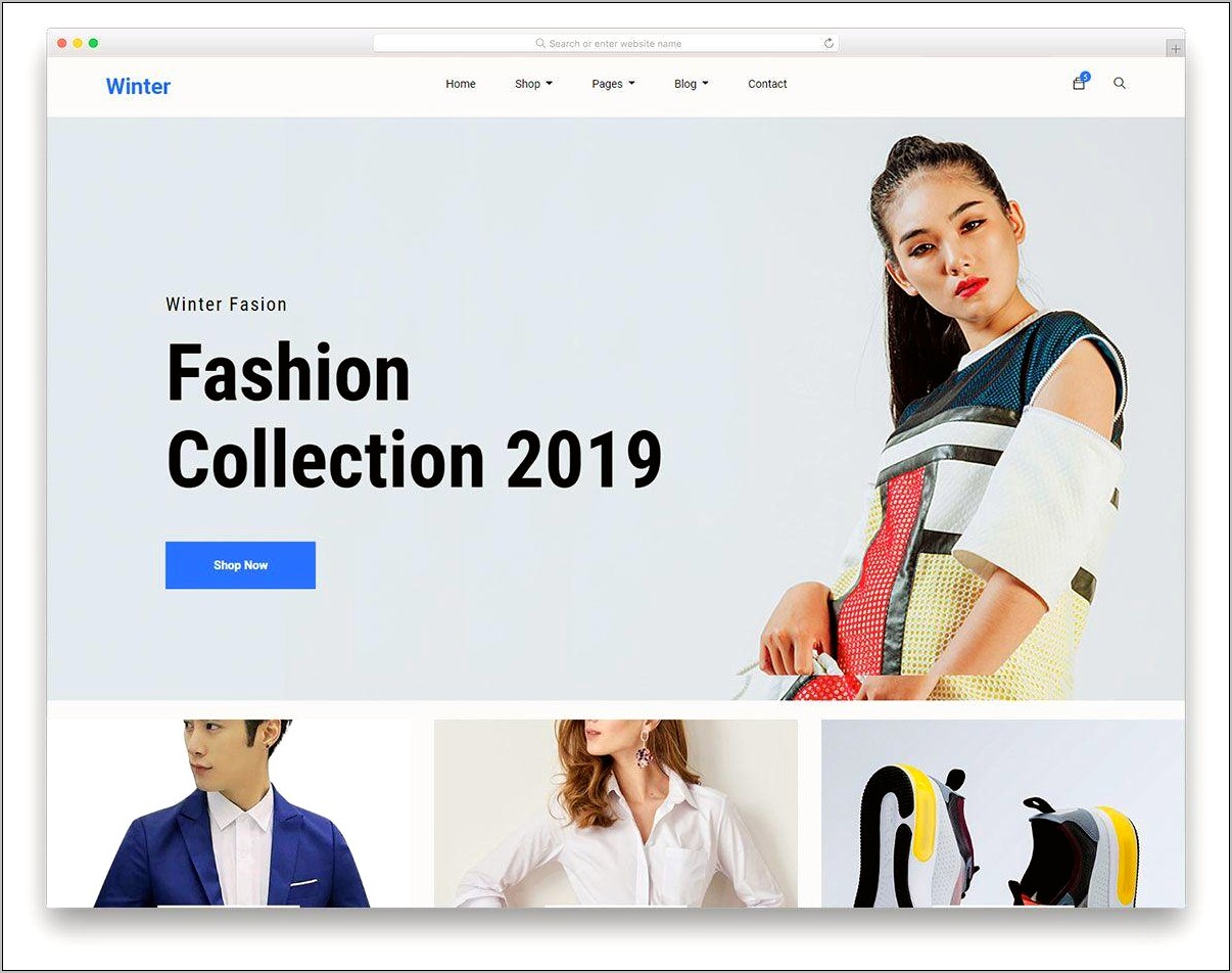 Download Template Online Shop Responsive Gratis