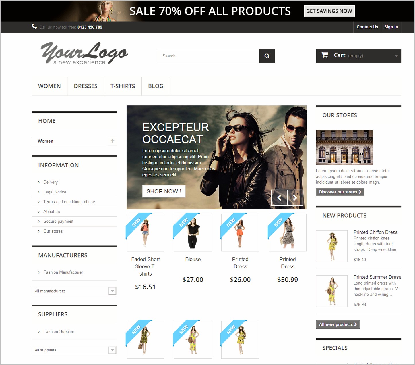 Download Template Prestashop 1.6 Gratis