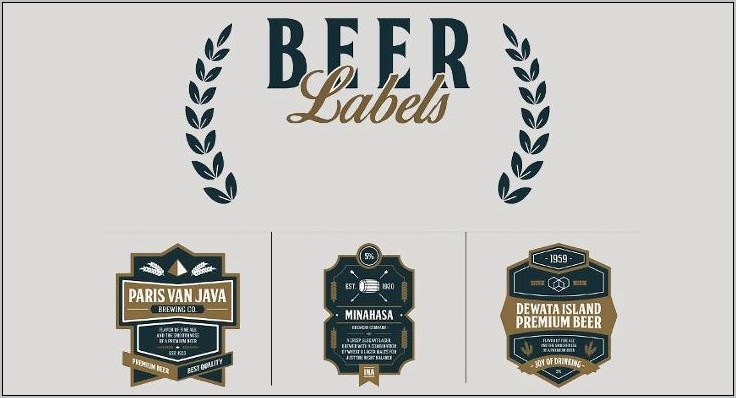 Download The Beer Label Template Here