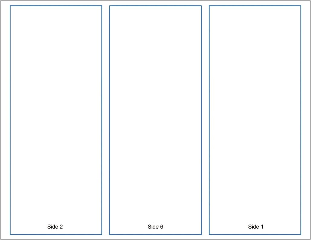 Download Tri Fold Brochure Template For Word