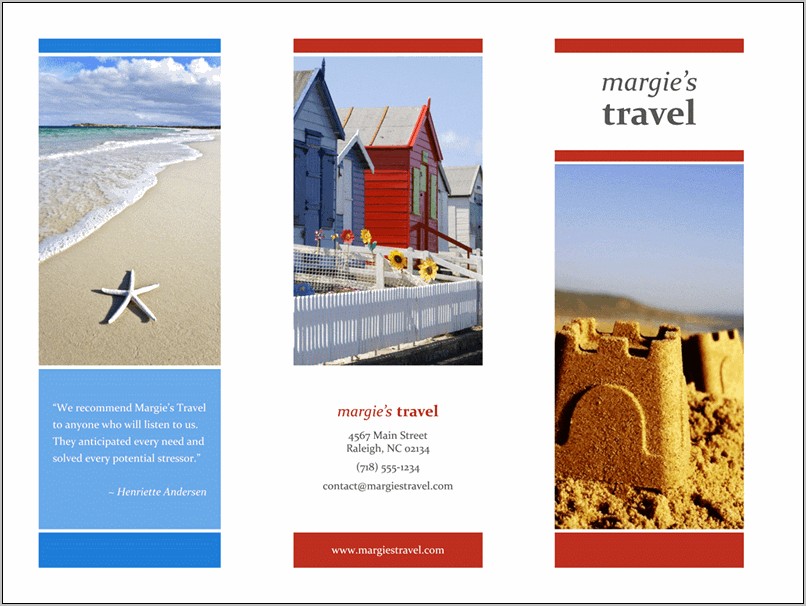 Download Tri Fold Templates For Word