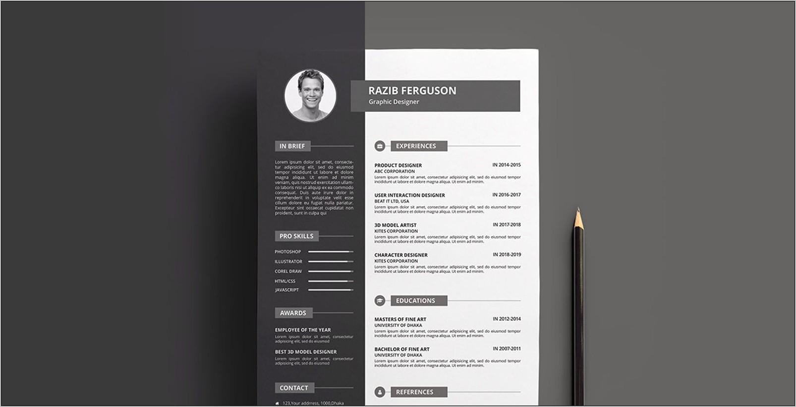 Downloadin 2018 Resume Templates Free