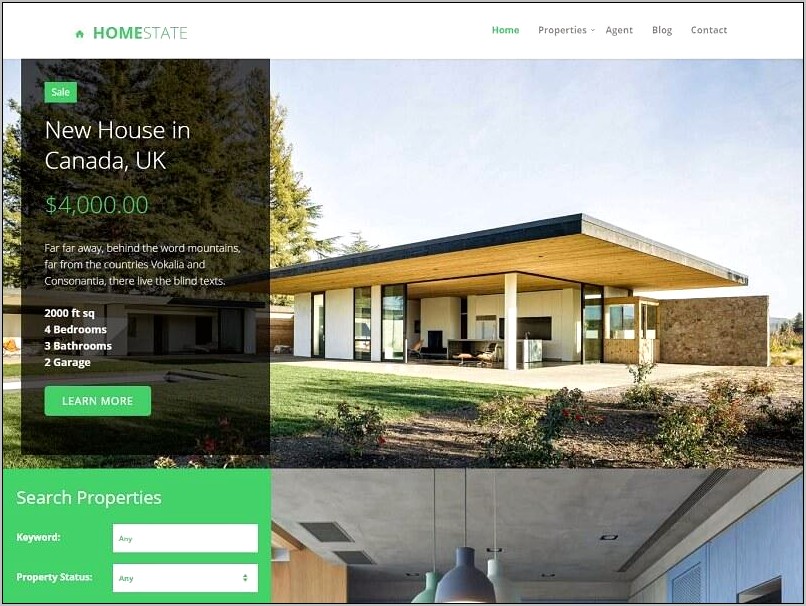 Easy Living Real Estate Html Template Download