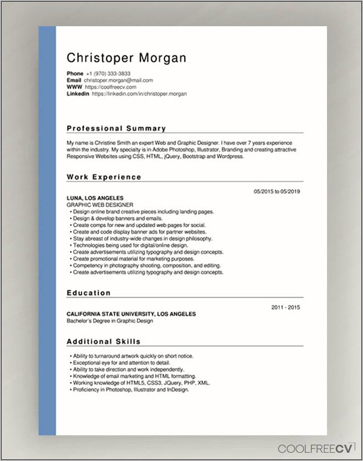 Easy Resume Maker Free Download