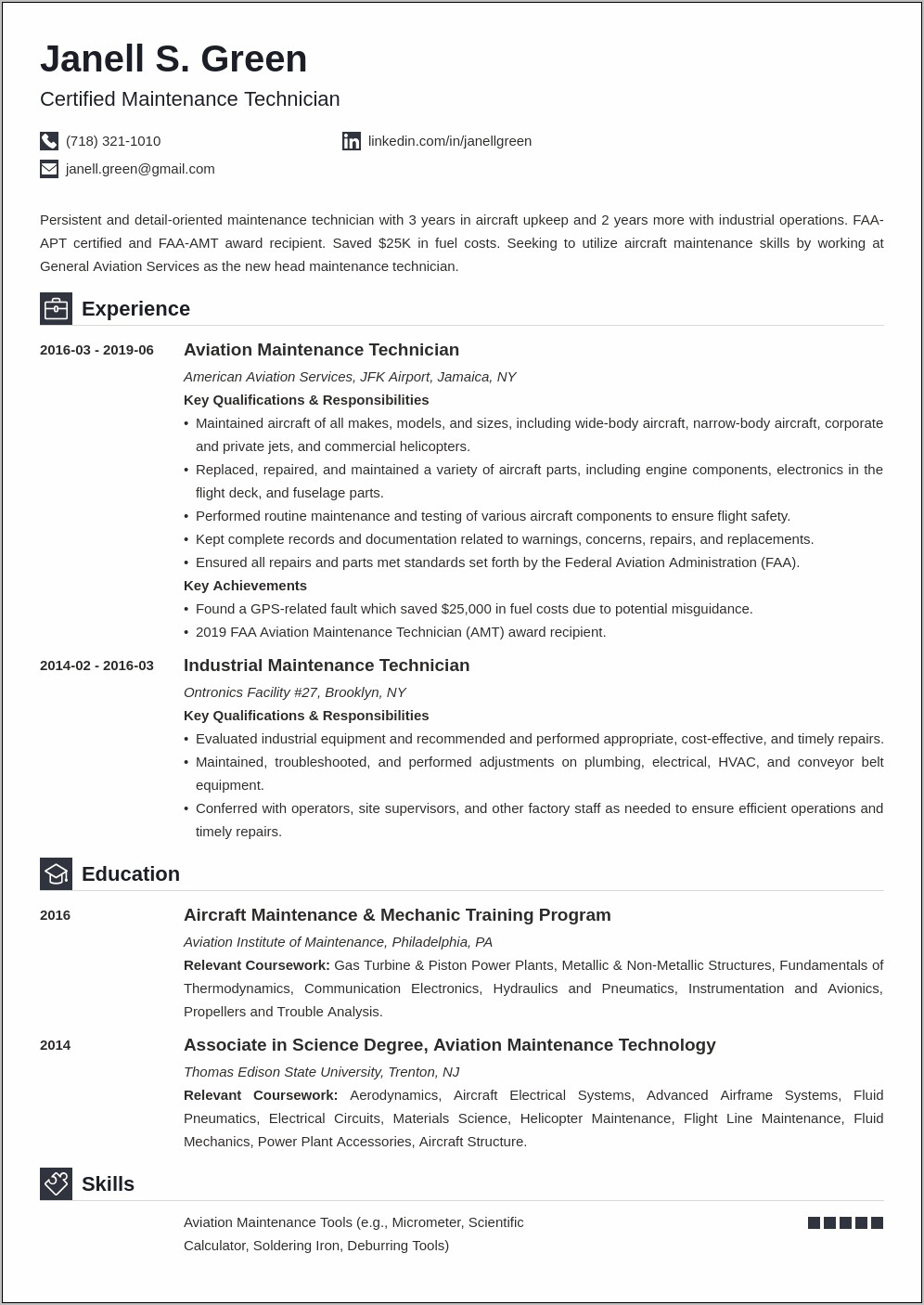 Electrical Engineering Technician Resume Objective