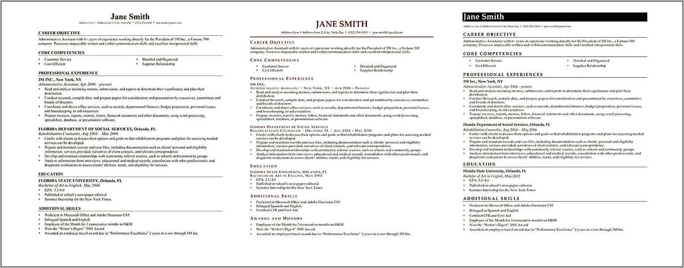 Entry It Skills For Resume