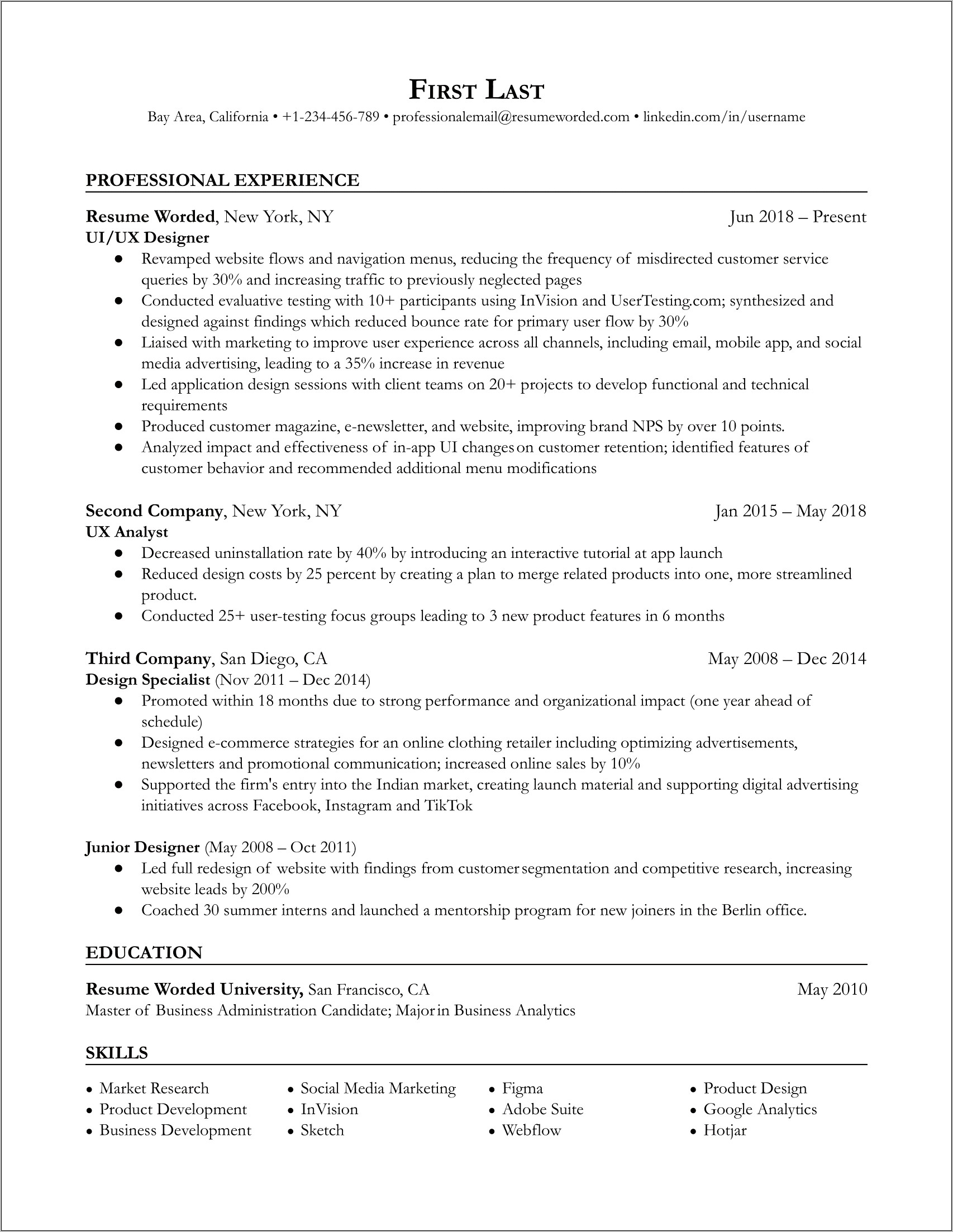 Entry Levelinterior Designer Resume Objective