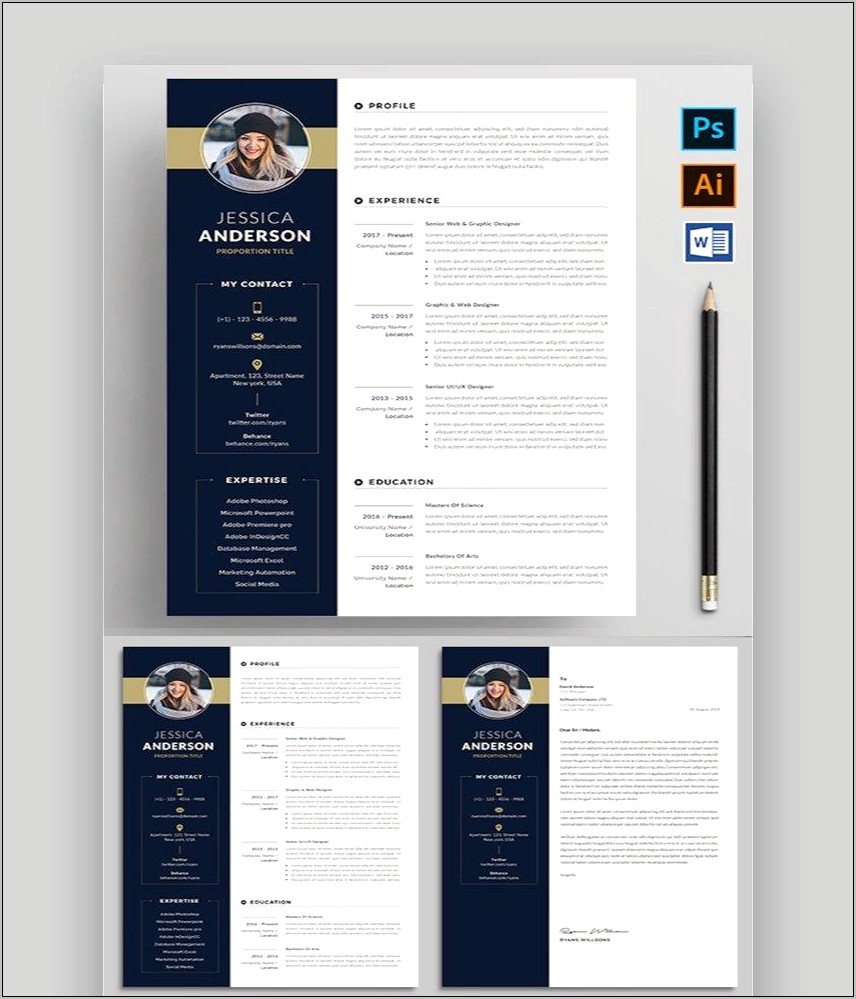 Example Of Business Resume Template