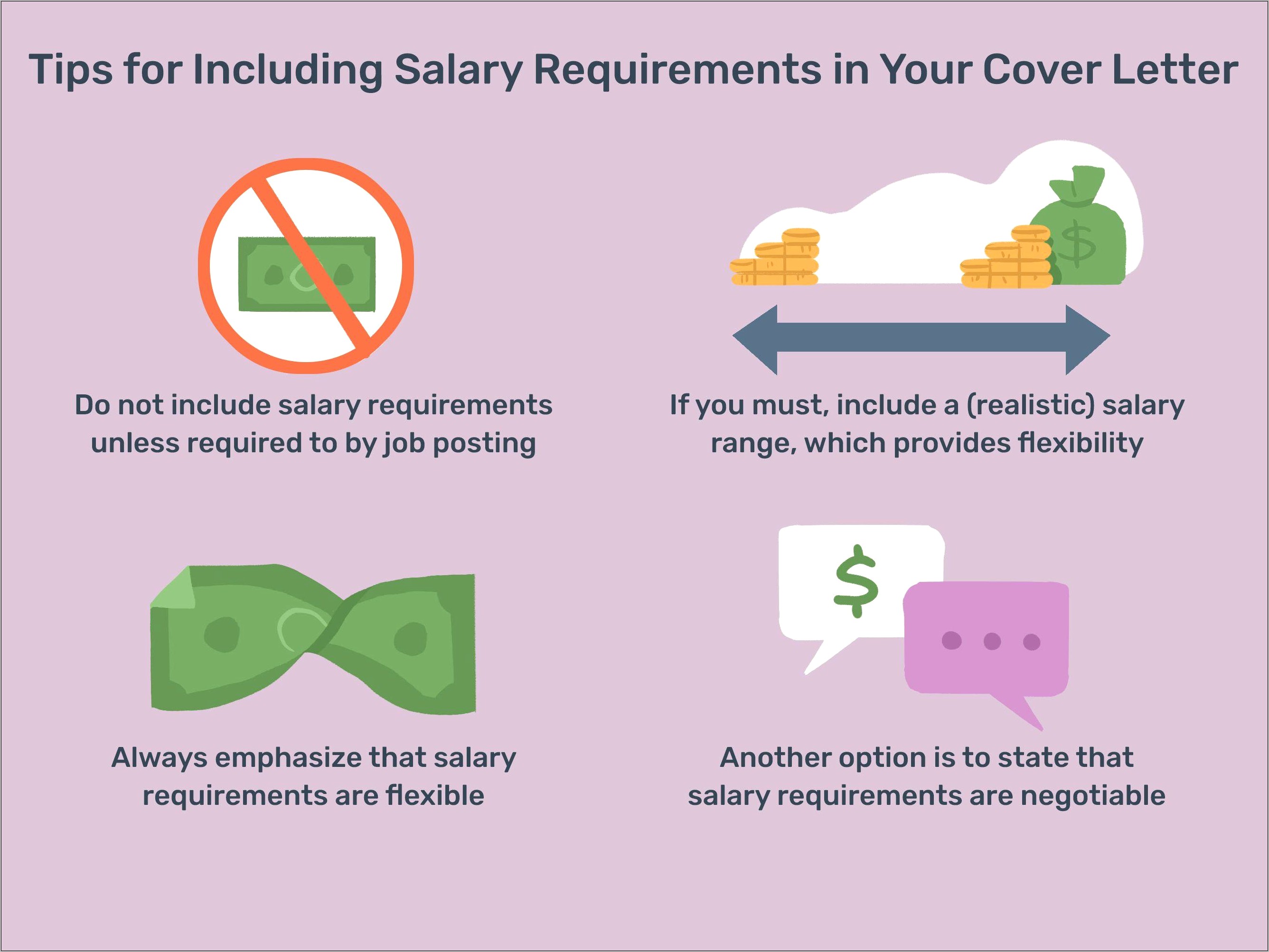 Example Resume With Salary History