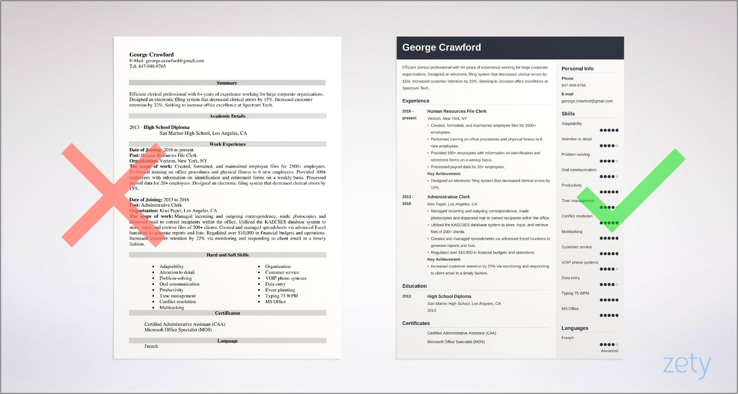 Examples Of Adaptability On Resume