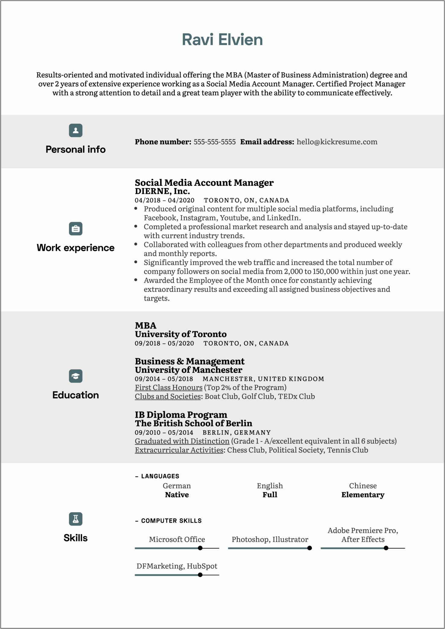 Examples Of Functional Resumes 2018