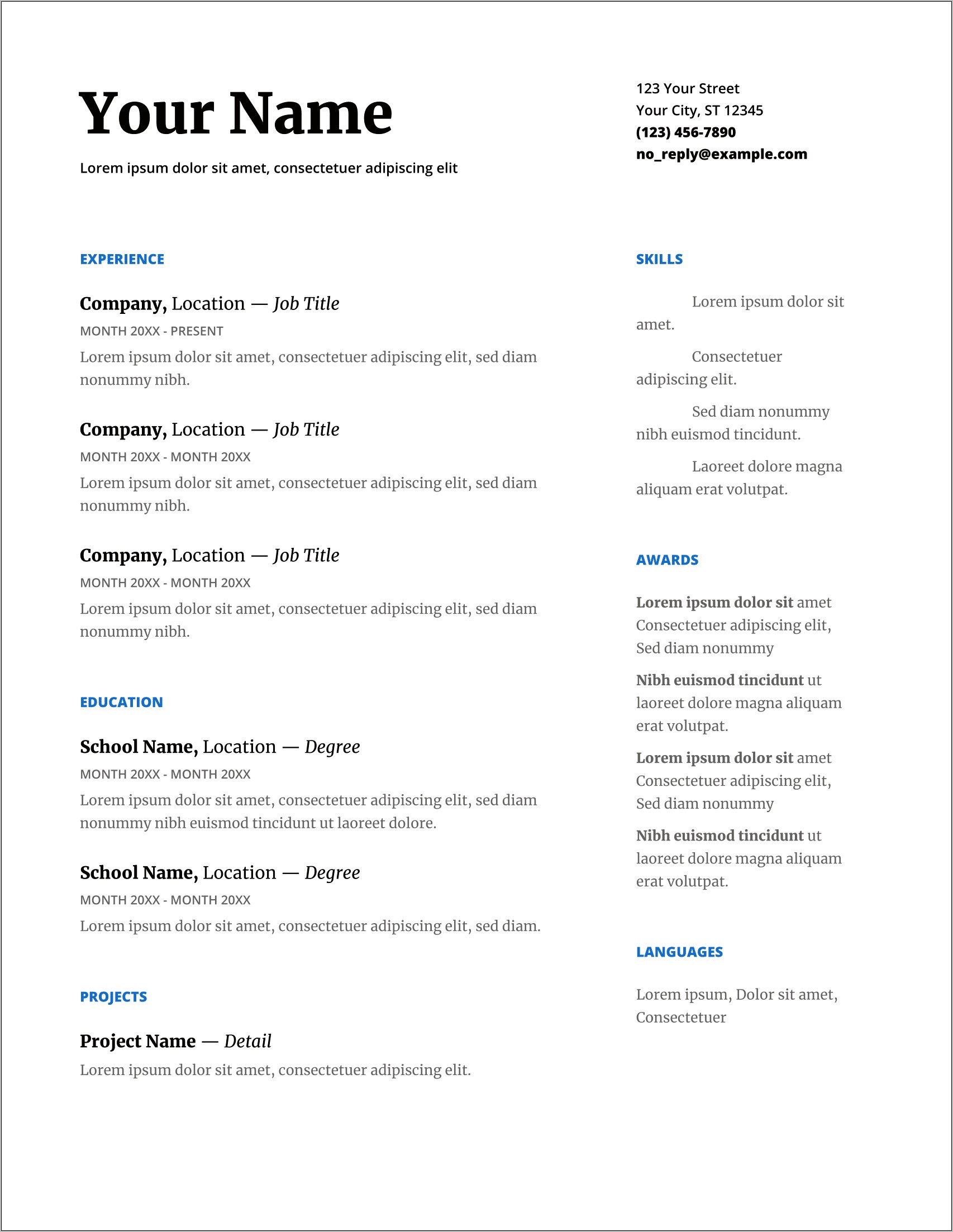 Examples Of Hybrid Resumes Docs