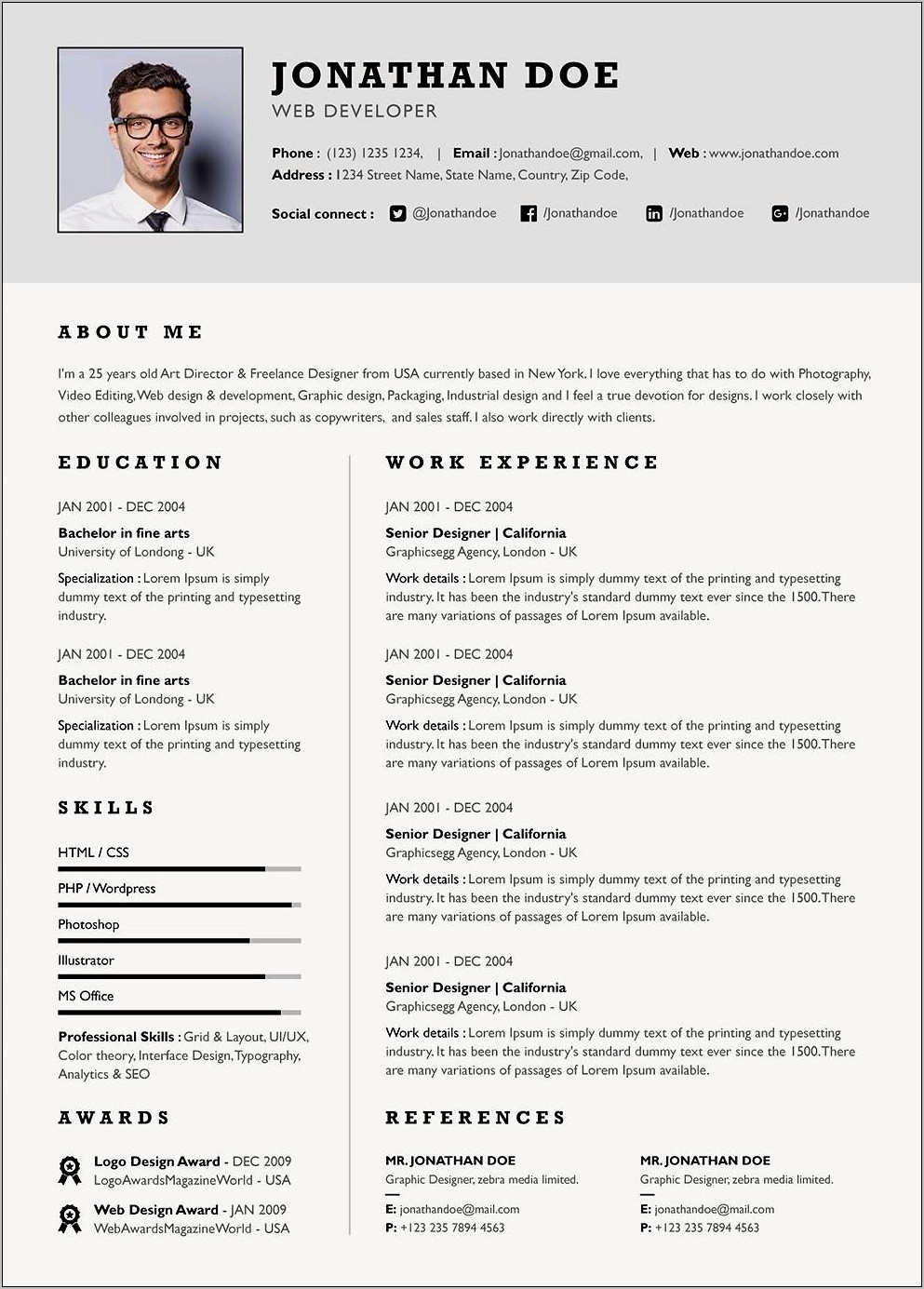 Examples Of Linkedin On Resume