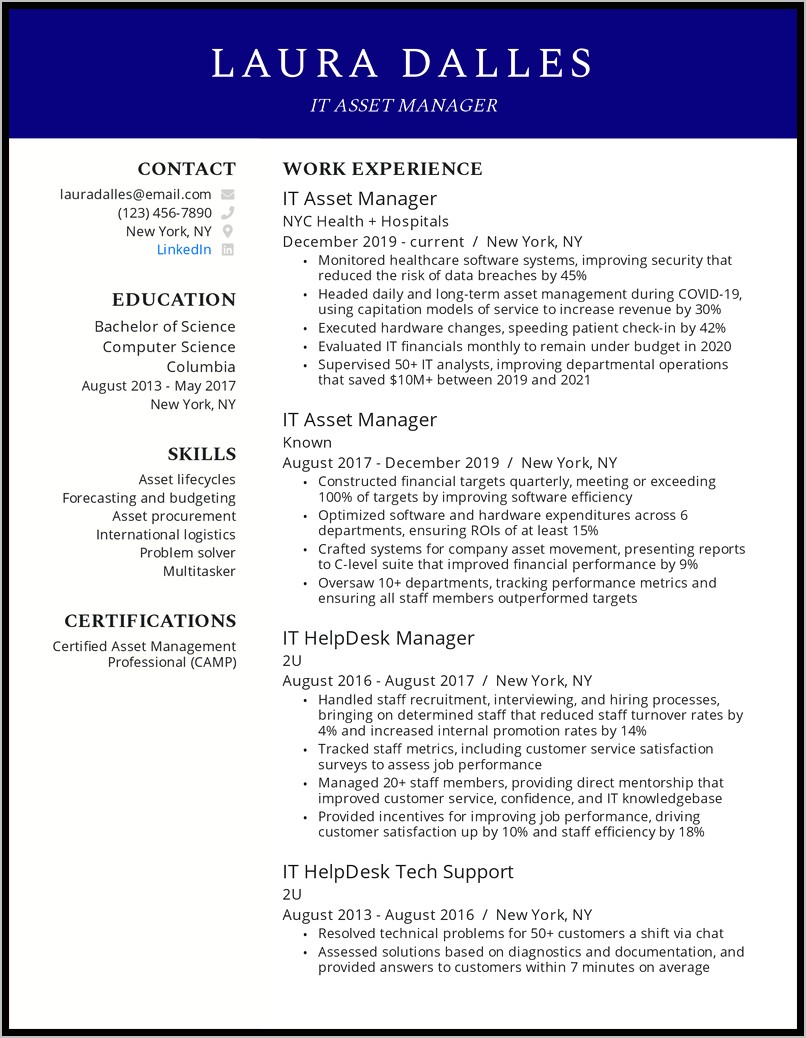 Examples Of Resume Skills Team