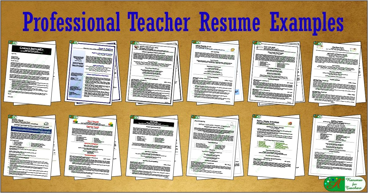 Examples Of Resumes For Tutors