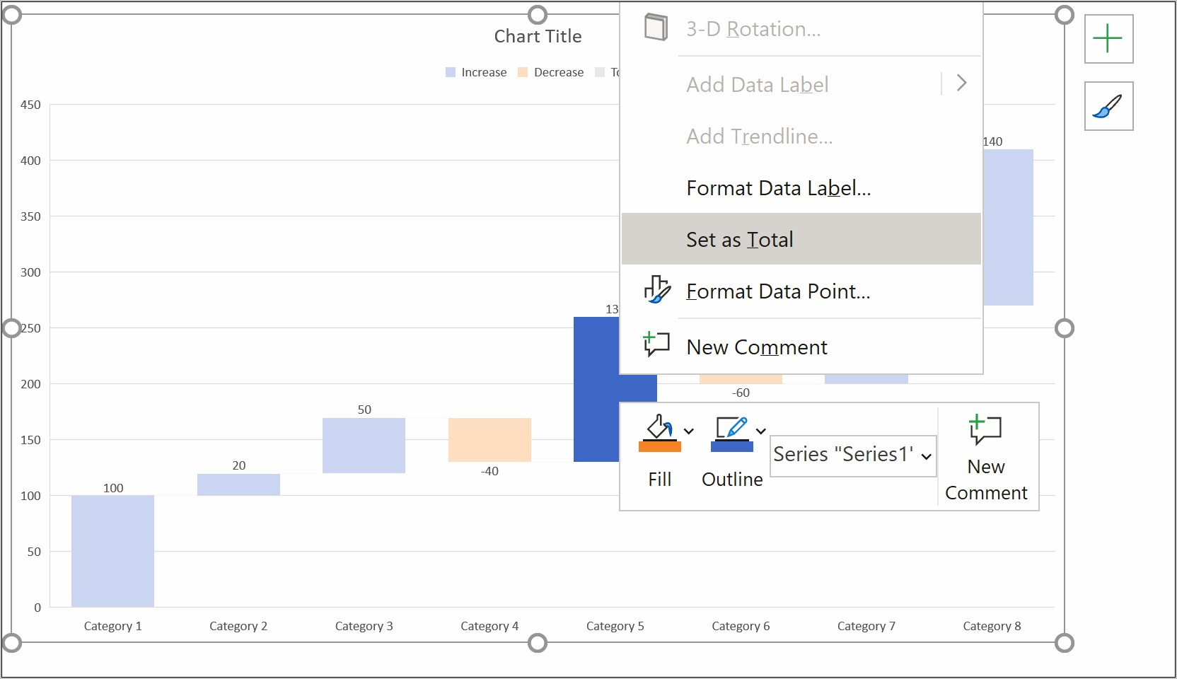 Excel Three Year Total Return Graph Template Download