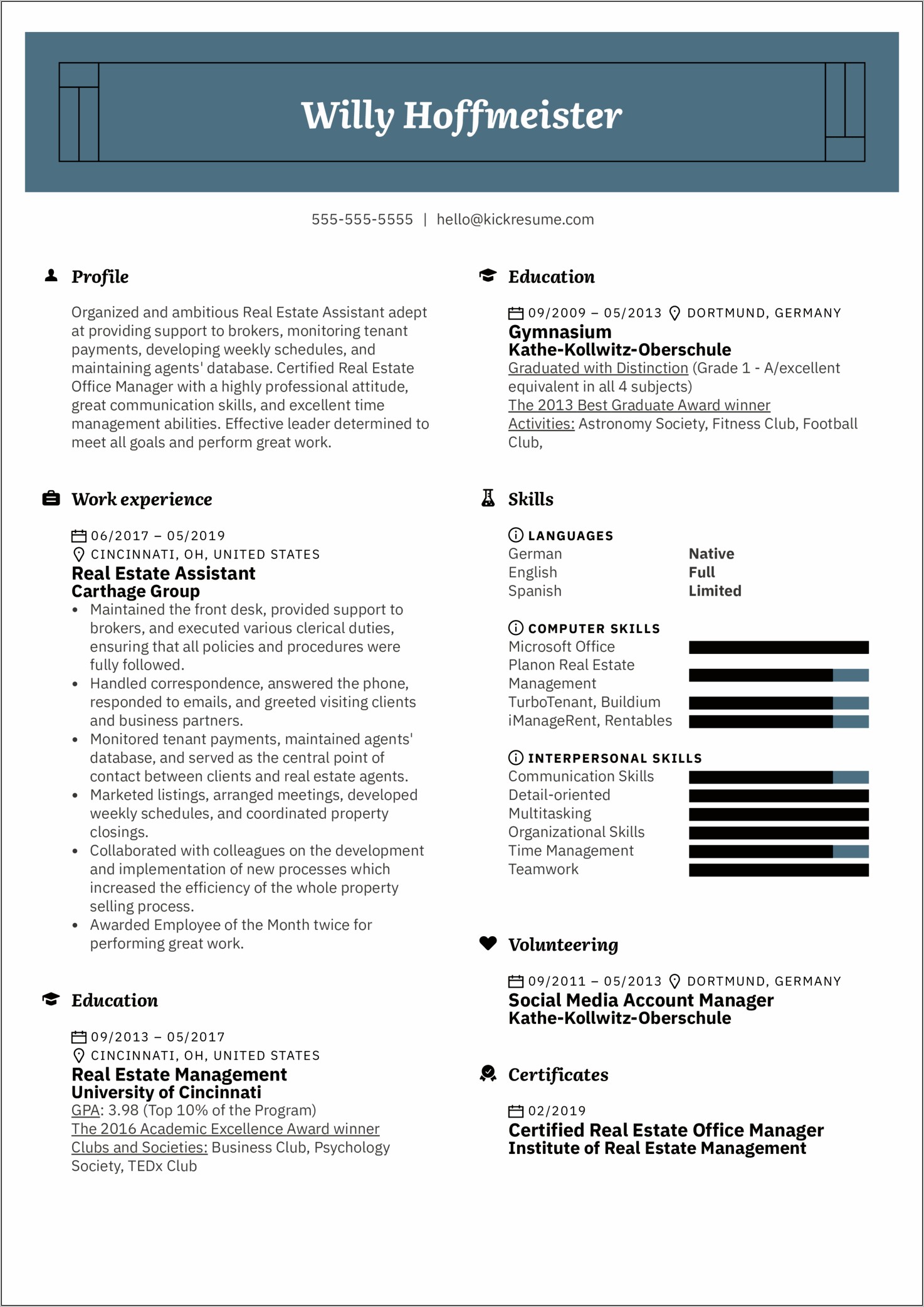 Executive Assistant Resume Examples Best