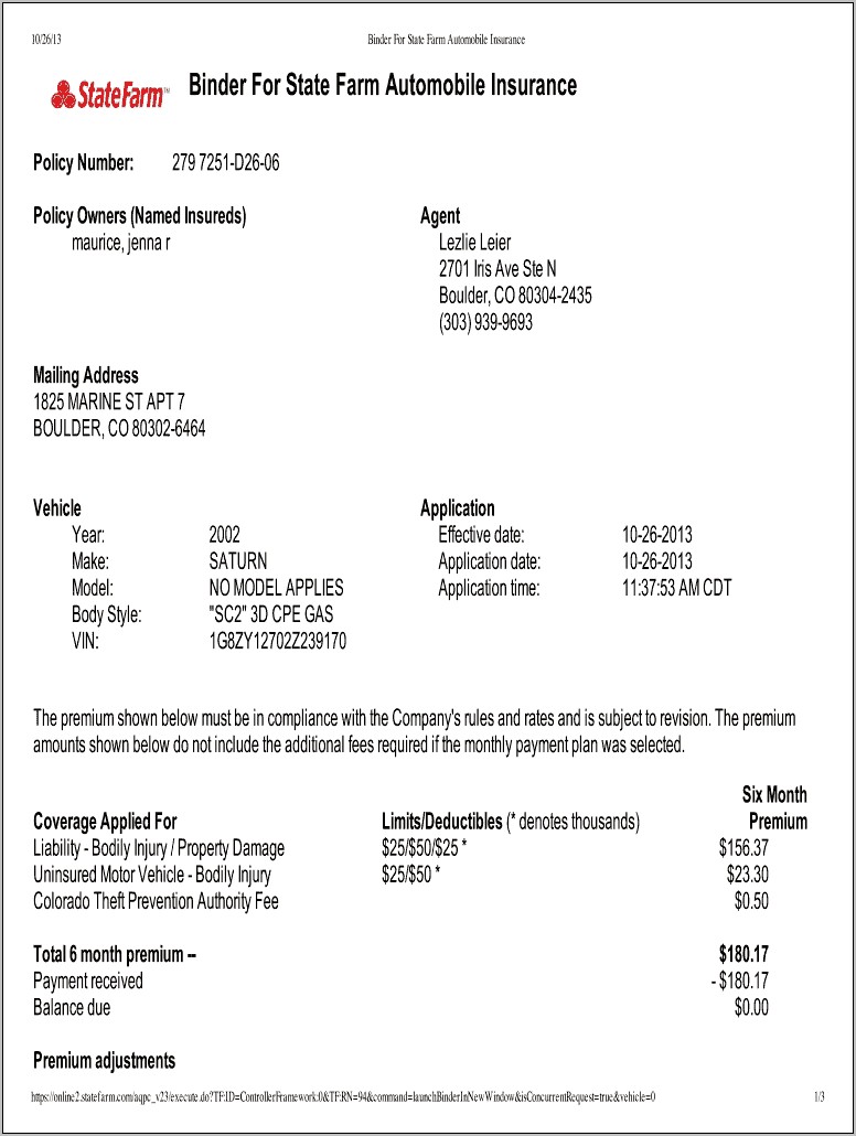 Fake Car Insurance Card Template Download