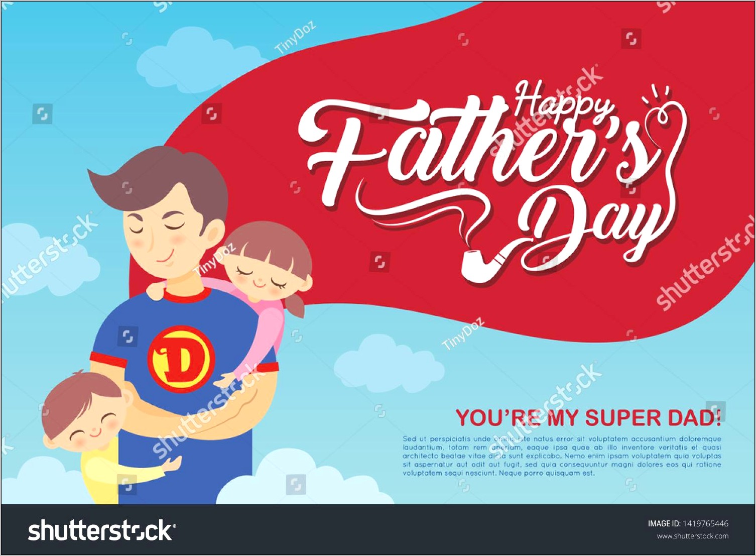 Father's Day Photo Template Download