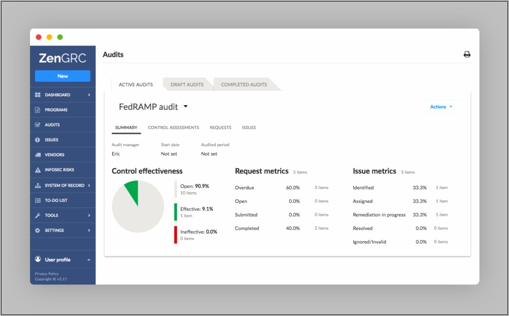 Fedramp Policy And Procedure Template Download