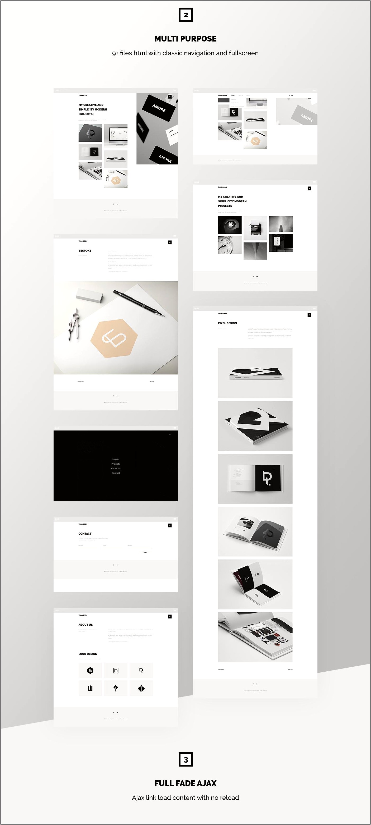 Fineliner Responsive Portfolio Html Template Download