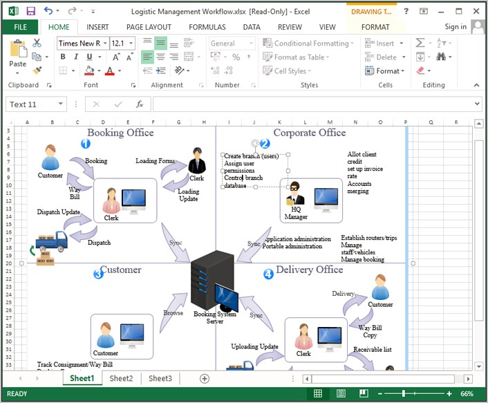 Flow Chart Template Excel 2013 Download