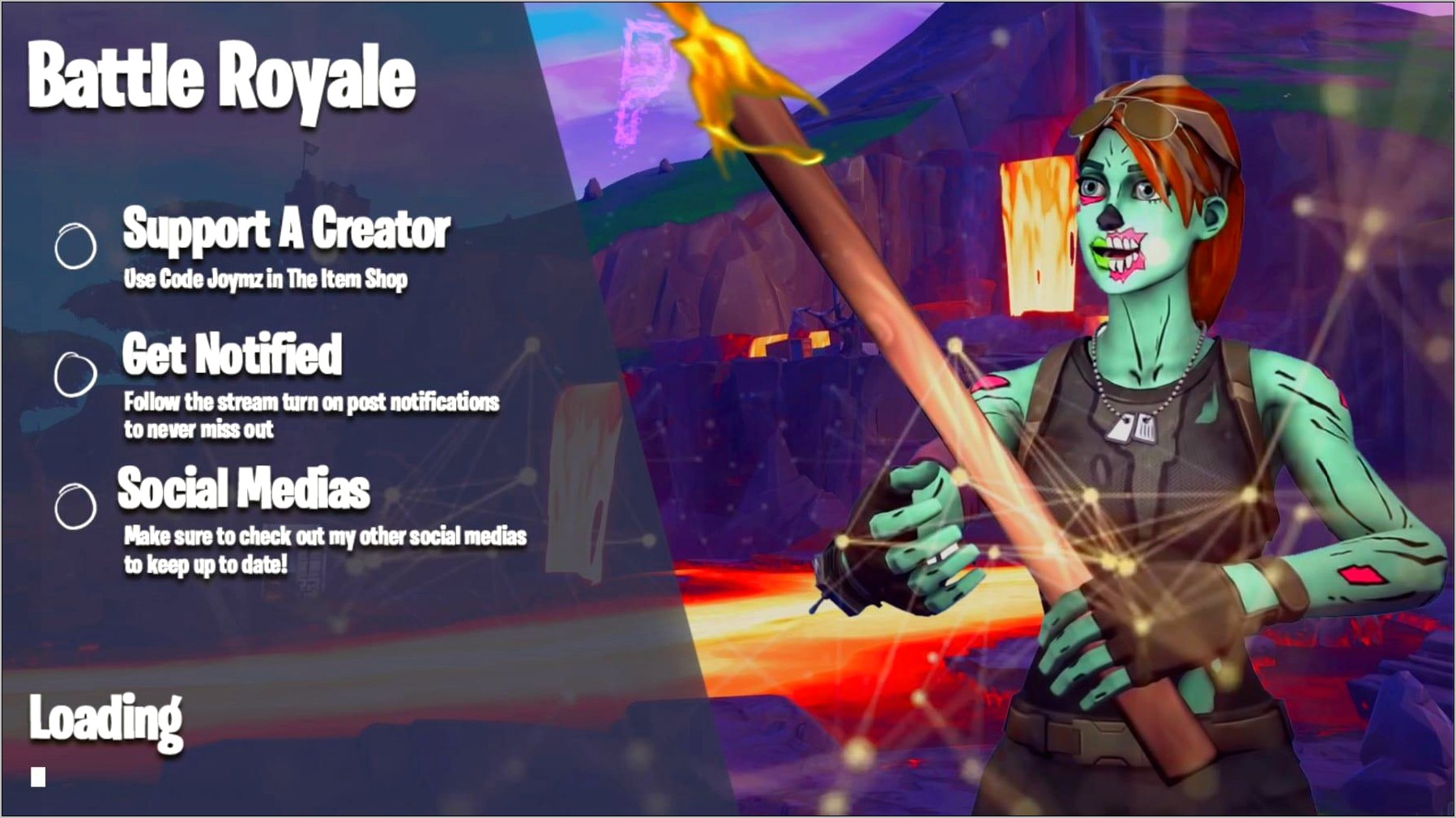 Fortnite Loading Screen Intro Template Download