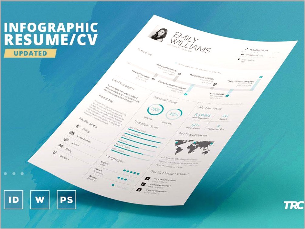 Free Ats Resume Template Emily