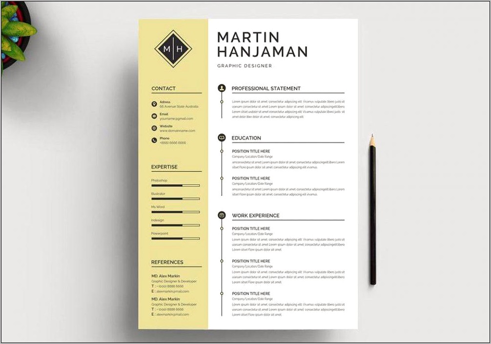 Free Classic Resume Template Download