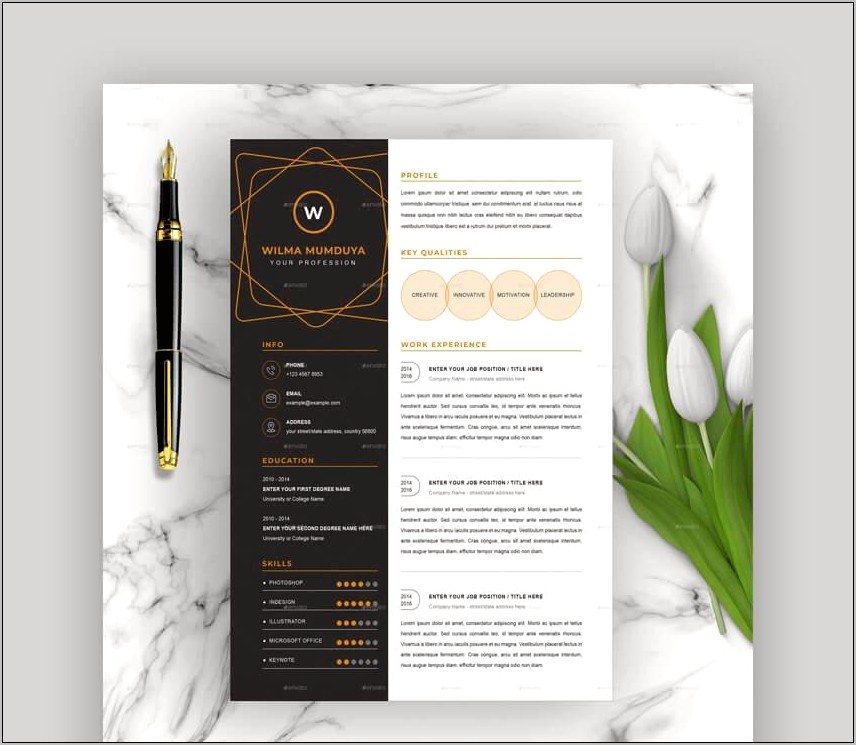 Free Design Resume Templates Word