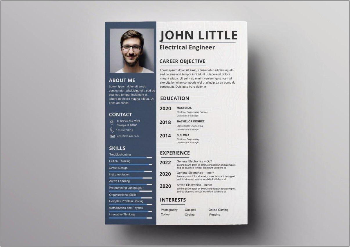 Free Downloadable Resume Templates Mac