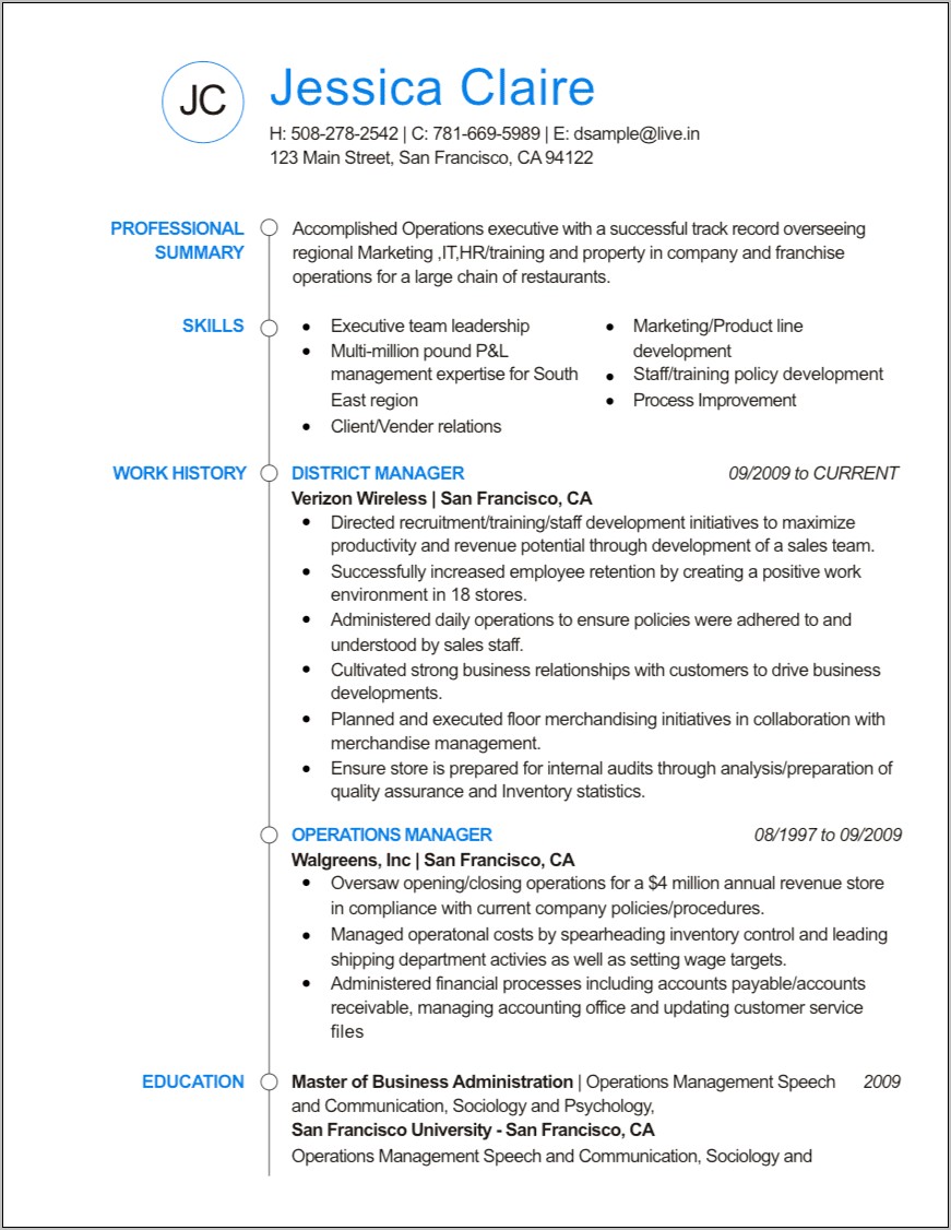 Free Easy Online Resume Maker