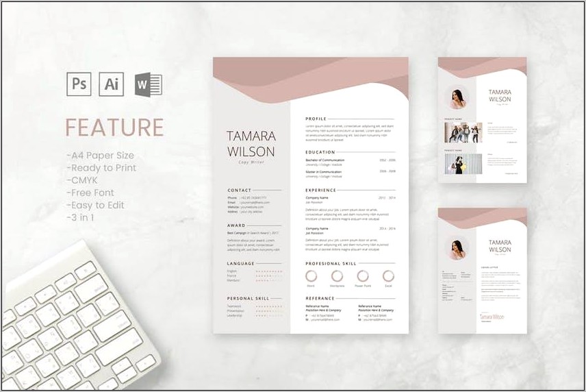 Free Microsoft Word Template Resume