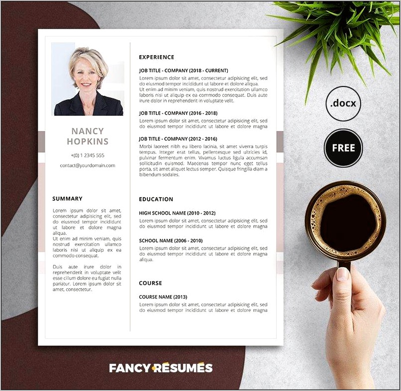 Free Modern Simple Resume Templates