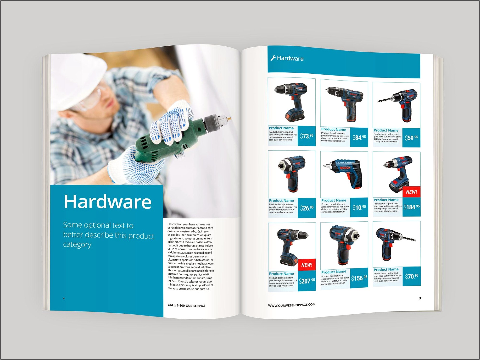 Free Product Catalogue Design Templates Download