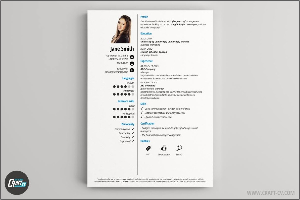 Free Professional Resume Maker Online