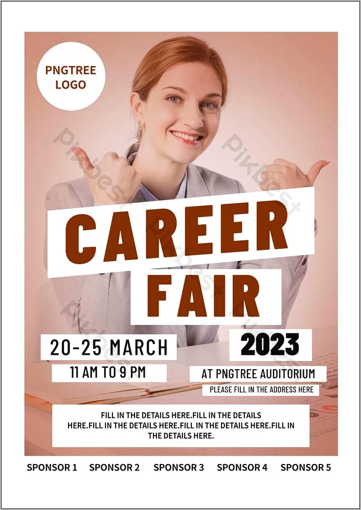 Free Psd Career Fair Template Download