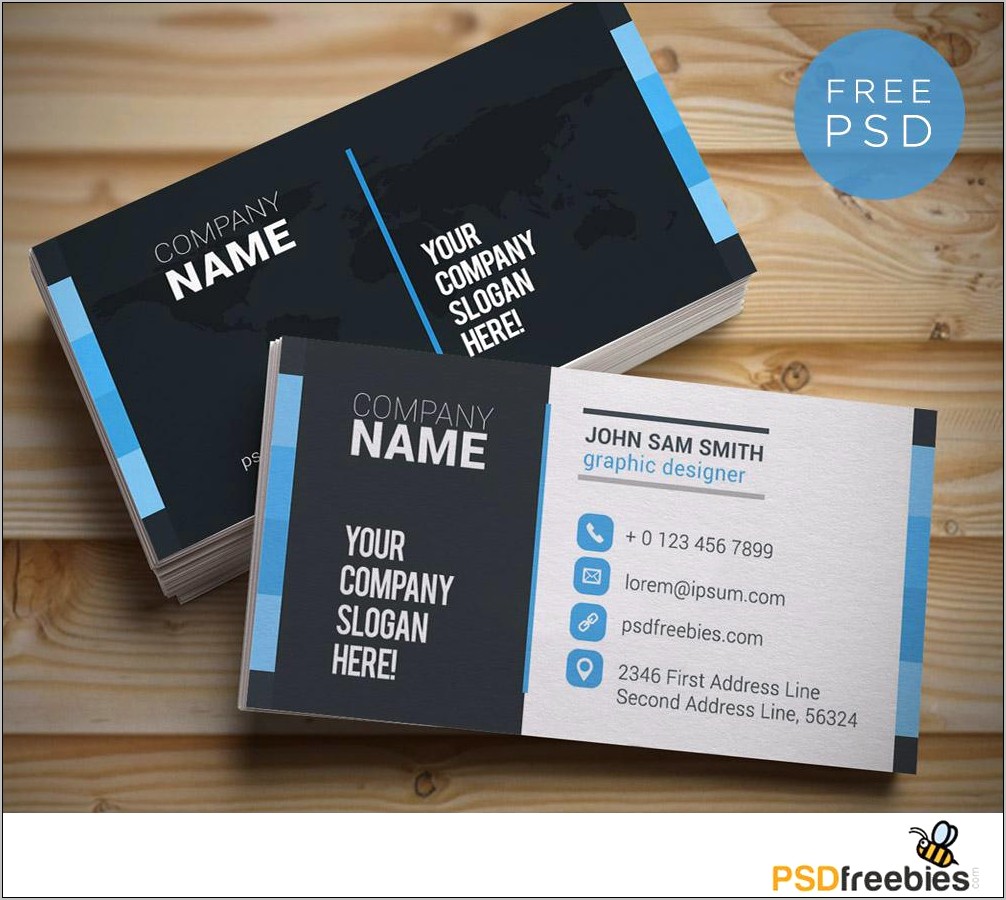 Free Psd Visiting Card Templates Download