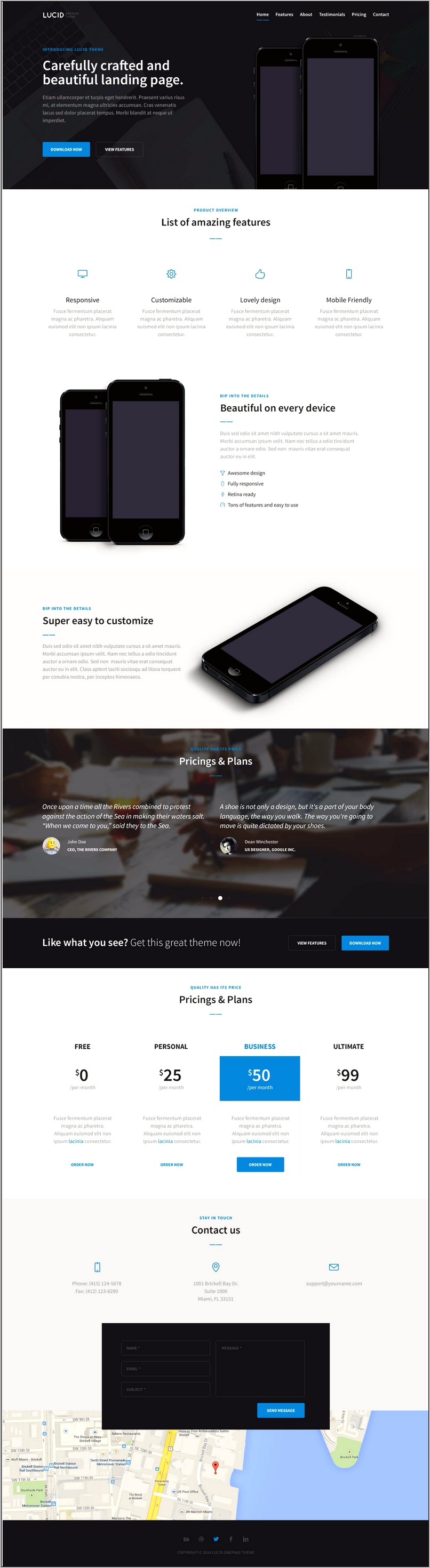 Free Responsive Template Download For Php