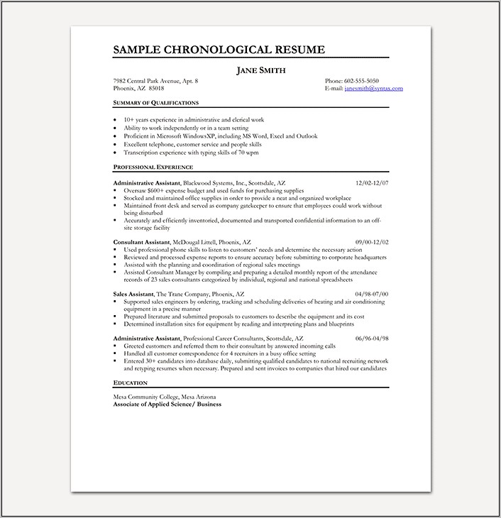 Free Resume Example Procurement Pdf