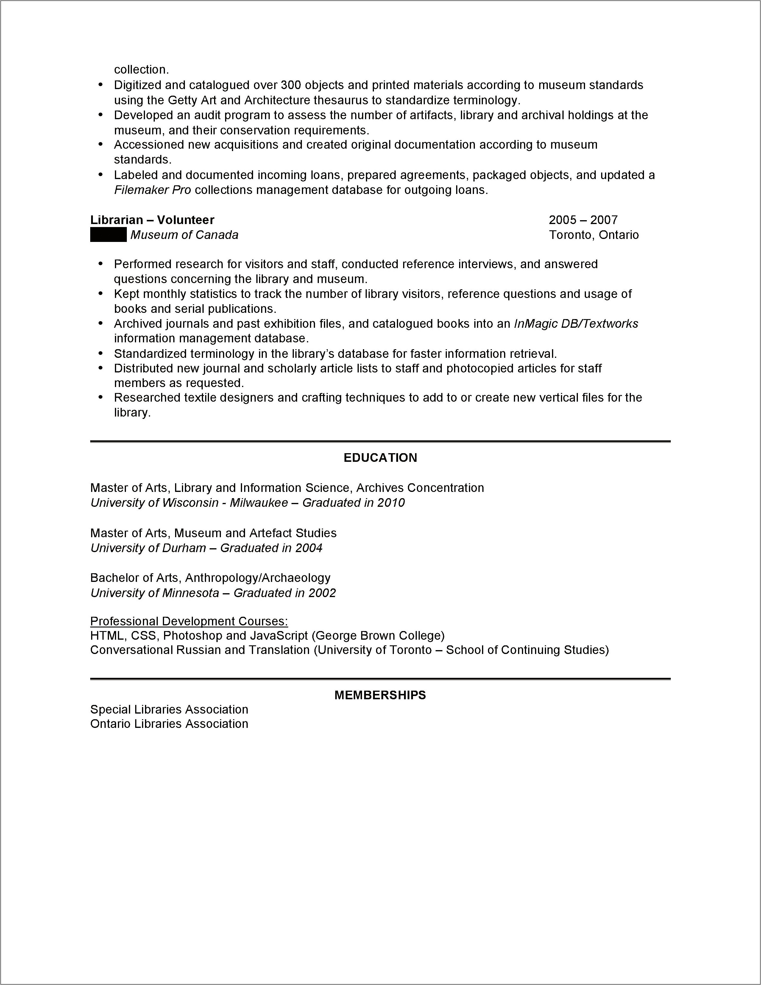 Free Resume Review Public Library