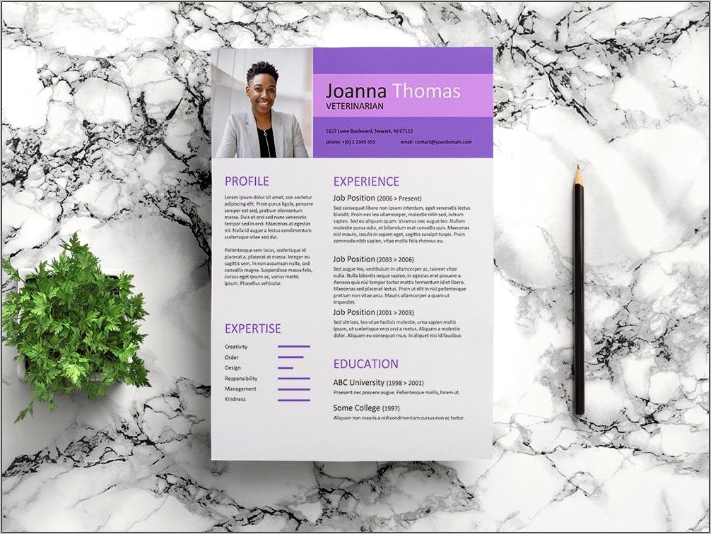 Free Resume Template Veterinary Assistant