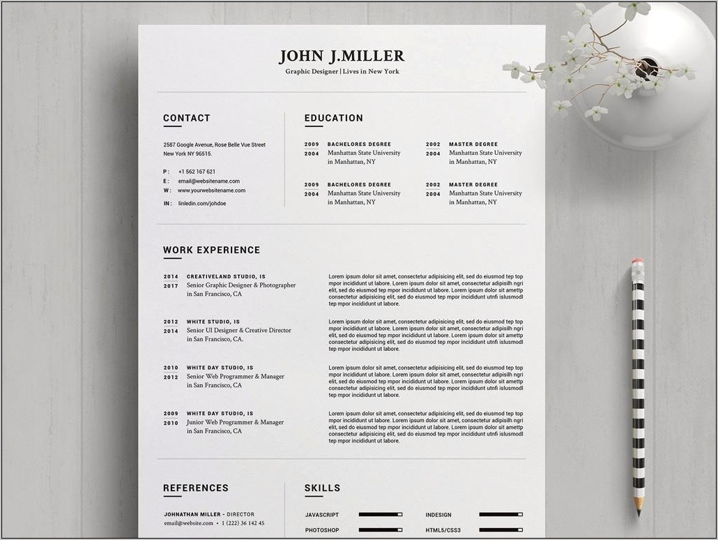 Free Resume Templates 2016 Doc