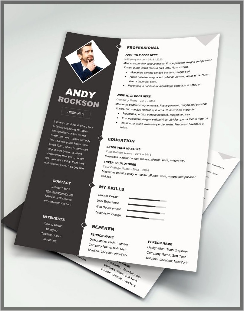 Free Resume Templates 2018 Docx