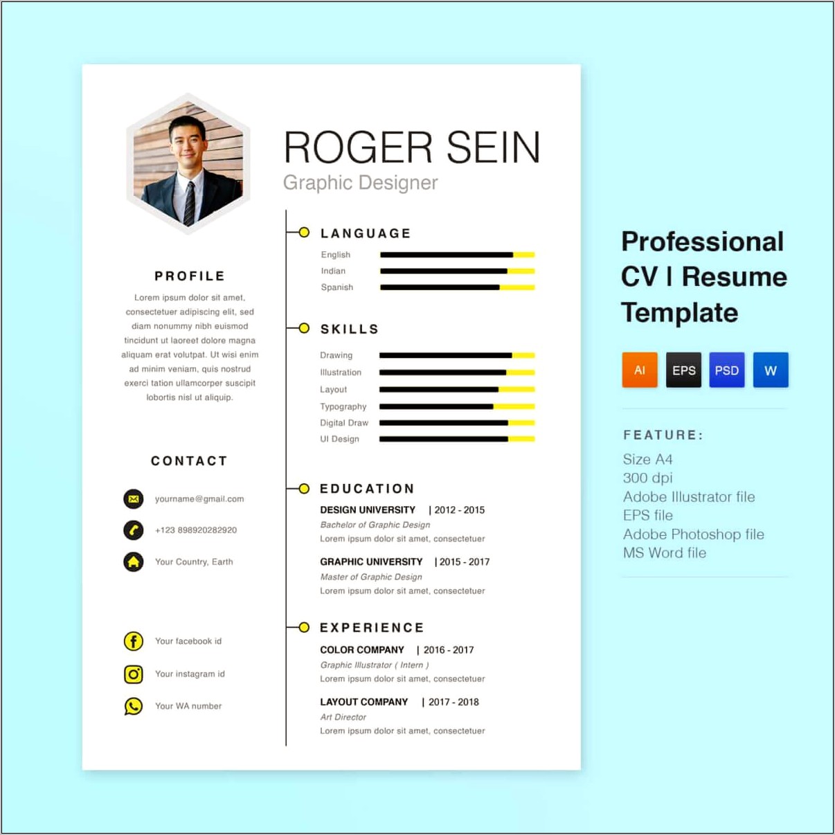 Free Resume Templates Word 2017