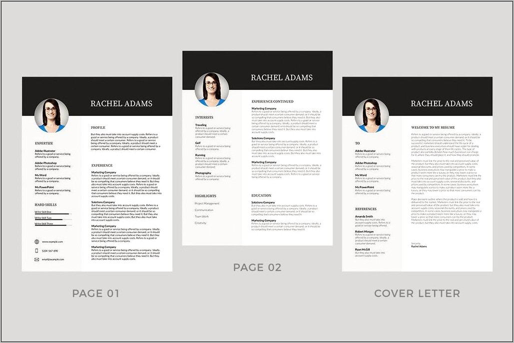 Free Resumes For Word Templates