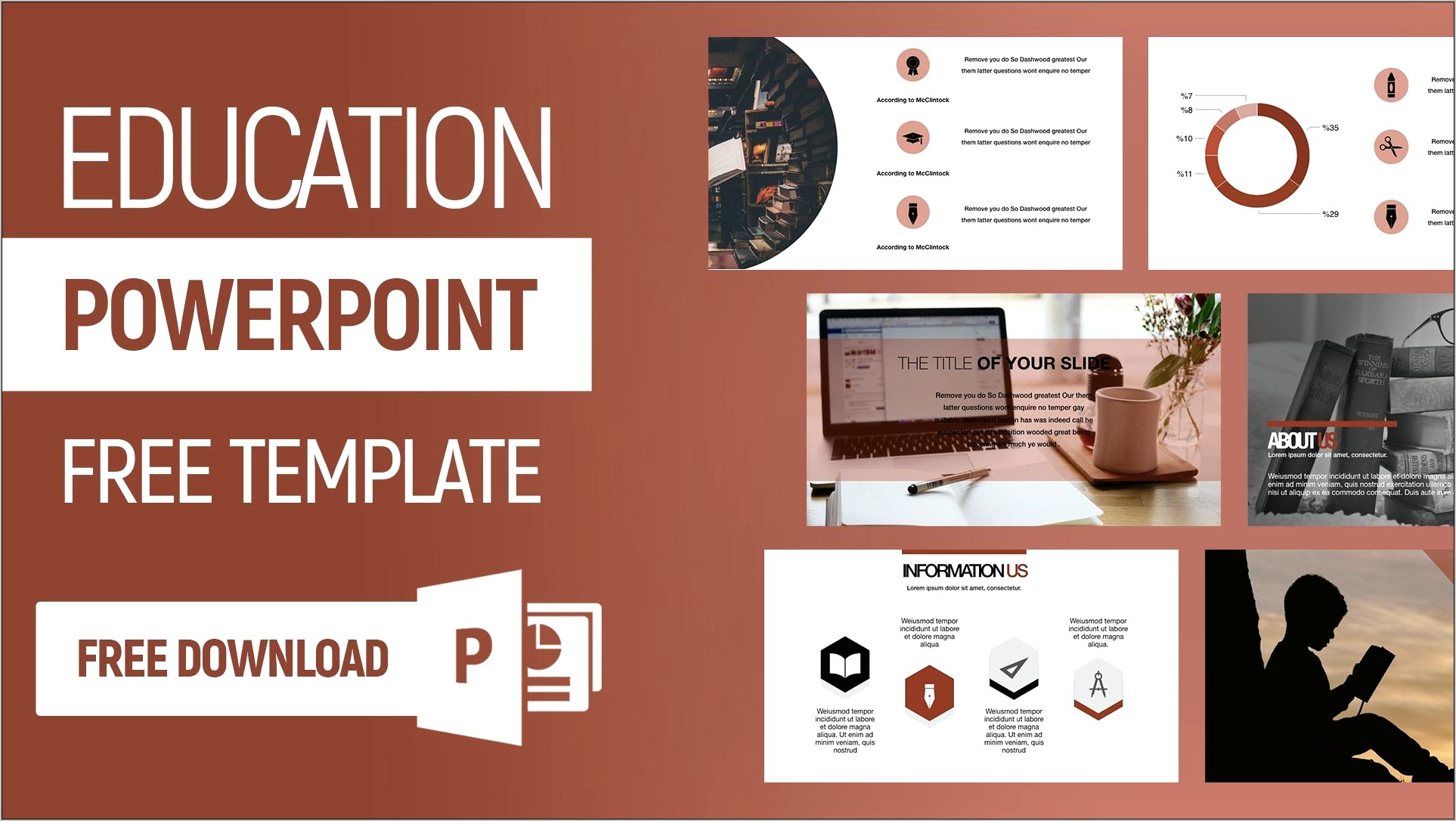 Free School Teacher Powerpoint Template Download