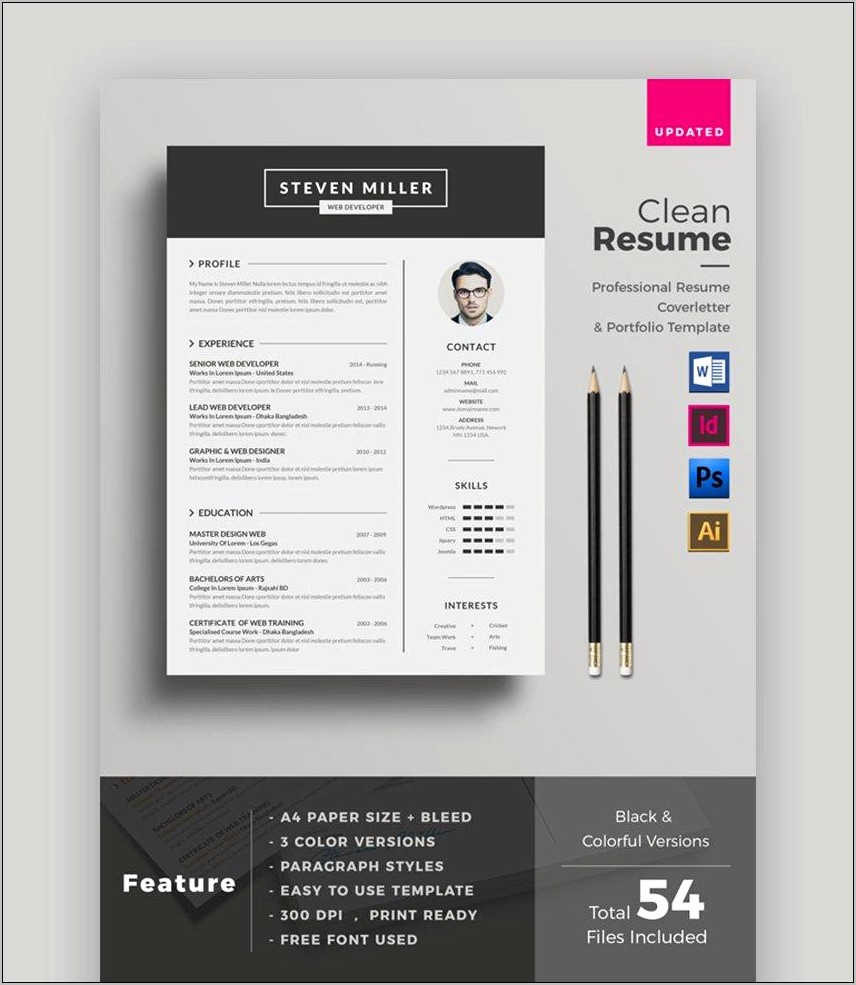 Free Simple Resume Format Template