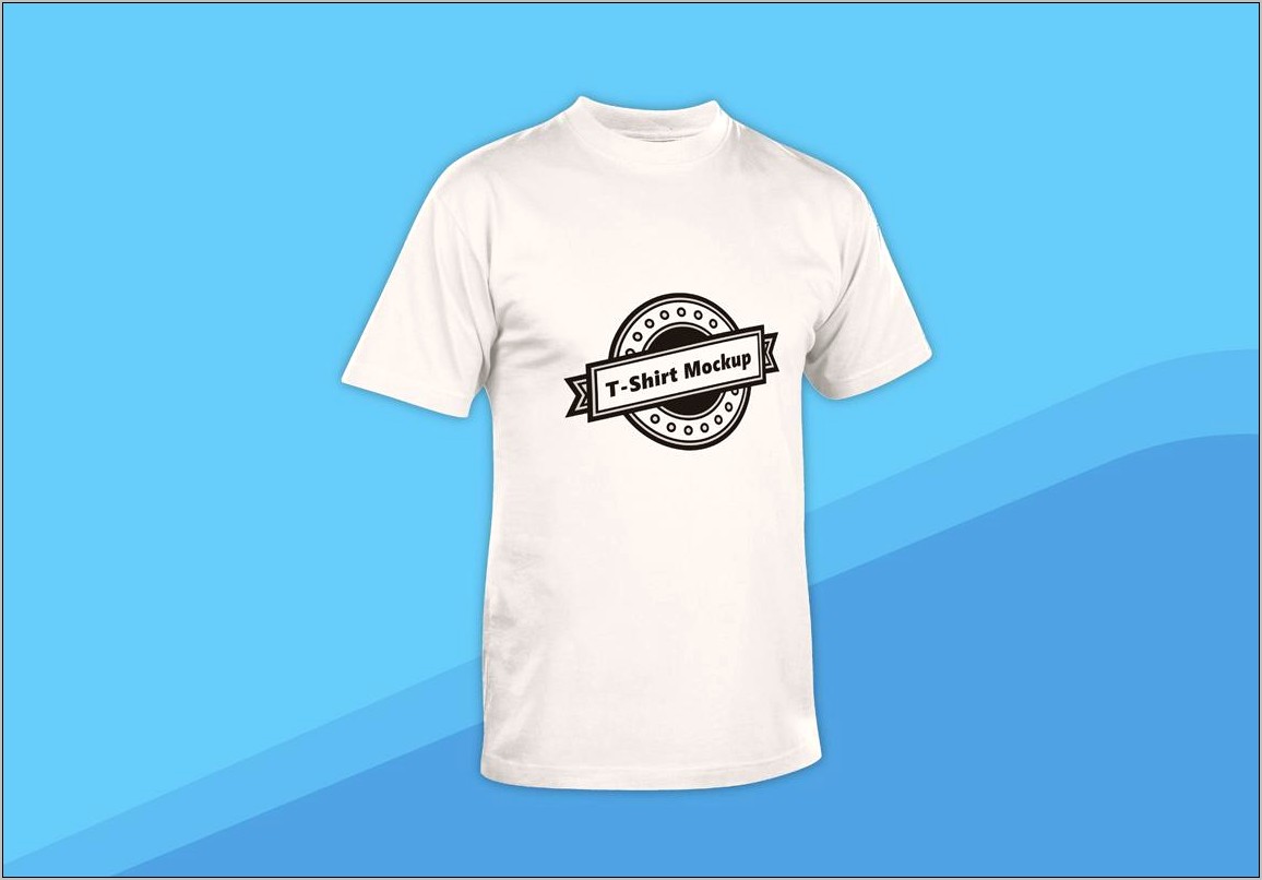 Free T Shirt Template Psd Download