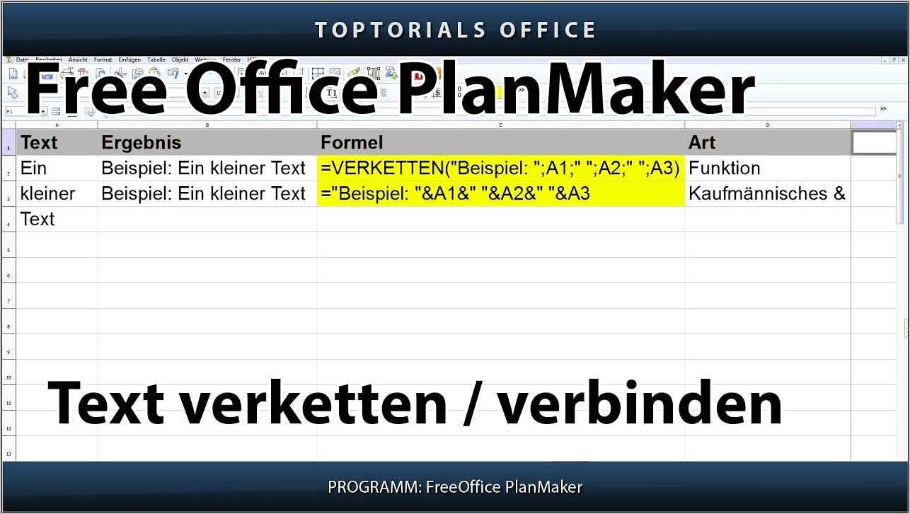 Free Templates For Freeoffice Planmaker Download